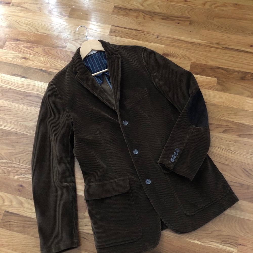 SOLD Vintage Wide Tooth Corduroy J Crew Blazer - Picture 10 of 13